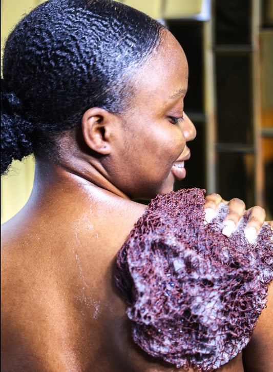 African Exfoliating Net Sponge